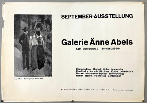 Link to  Galerie Anne Abels PosterGermany, c. 1960  Product