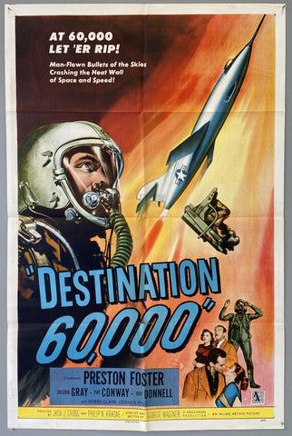 Link to  "Destination 60,000"U.S.A Film, 1957  Product