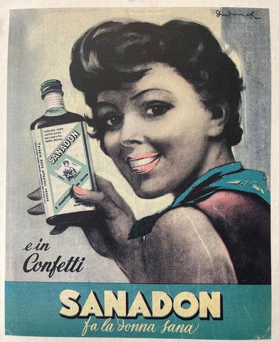 Link to  Sanadon PosterItaly, c. 1930s  Product