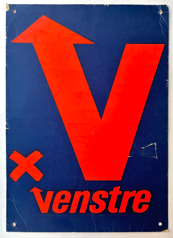 Link to  Venstre PosterDenmark, c. 1980  Product