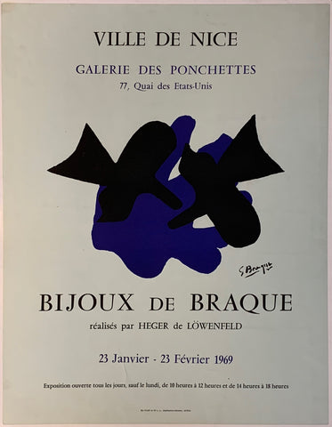 Link to  Ville de Nice - Galerie des Ponchettes "Bijoux de Braque"France, 1969  Product