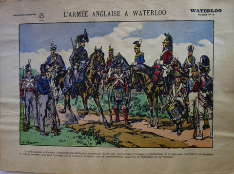 Link to  L'armee Anglaise A WaterlooFrance - V. Huen 1914  Product