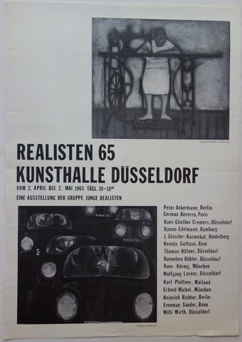 Link to  Realisten 65 Kunsthalle DüsseldorfGermany, 1965  Product