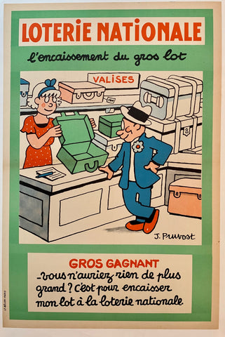 Link to  Loterie NationaleFrance c. 1957  Product