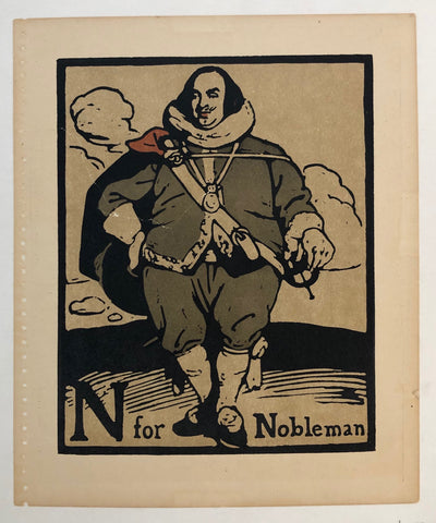 Link to  N for Nobleman PrintEngland, 1898  Product