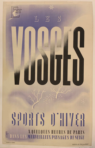 Link to  Les Vosges PosterFrance,  c. 1935  Product