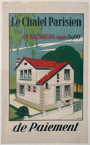 Link to  Le Chalet Parisien PosterFrance, 1935  Product