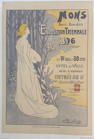 Link to  Mons Exposition Triennale 1896 ✓France, 1896  Product