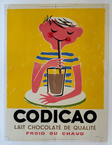 Link to  Codicao Chocolate Milk PosterFrance, c. 1960  Product