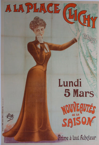Link to  A La Place ClichyFrance 1905  Product