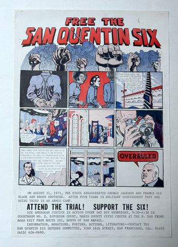 Link to  Free the San Quentin Six PosterUSA, 1975  Product