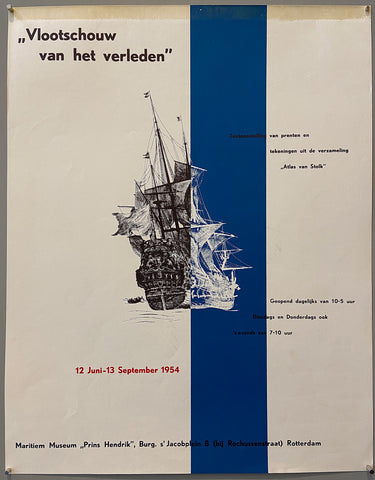 Link to  Vlootschouw Van Het Verleden PosterThe Netherlands, 1954  Product