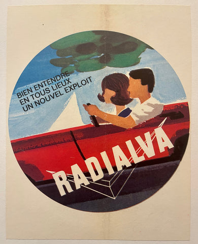 Link to  Radialva PosterFrance, 1950s  Product
