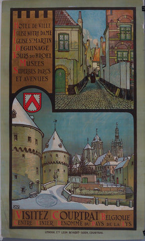 Link to  Visitez Courtrai Belgique Centre Linier Renomme Du Pays De La LysBelgium, C. 1910  Product