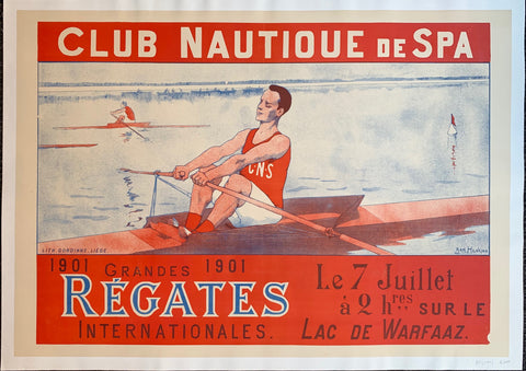 Link to  Club Nautique de SpaBelge Poster, 1901  Product