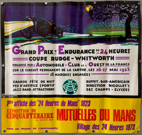 Grand Prix d'Endurance de 24 Heures 1923 Poster