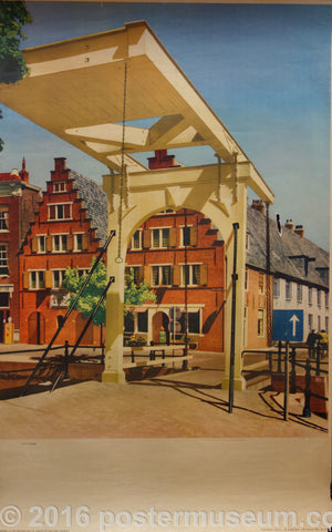 Link to  Scene of a Town Square in the NetherlandsHolland c. 1950  Product