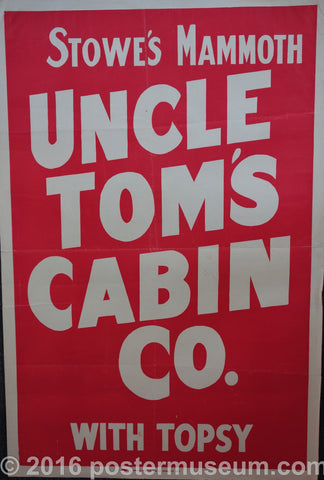 Link to  Stowe's Mammoth Uncle Tom's Cabin Co. With Topsy.United States  Product