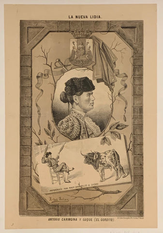 Link to  Antonio Carmona Poster ✓Spain, c. 1890  Product