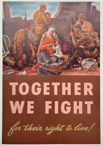 Link to  Together We Fight. For their right to live!USA, 1944  Product