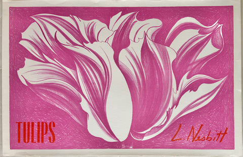 Link to  Tulips L. Nesbitt Print #04U.S.A., c. 1970  Product