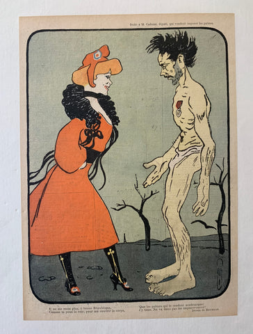 Link to  Naked Man Le Rire PosterFrance, c.1910  Product