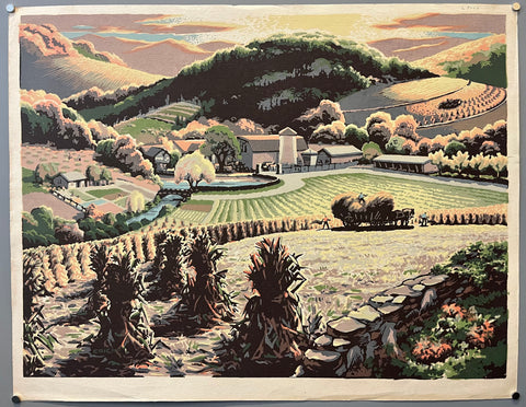 Link to  Farm Landscape PrintU.S.A., c. 1955  Product