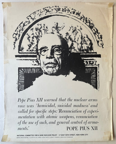 Link to  Pope Pius XII PosterUSA, 1948  Product