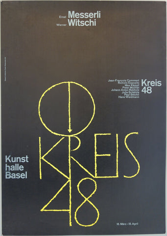 Link to  Kunst halle Basel Kreis 48Switzerland 1948  Product