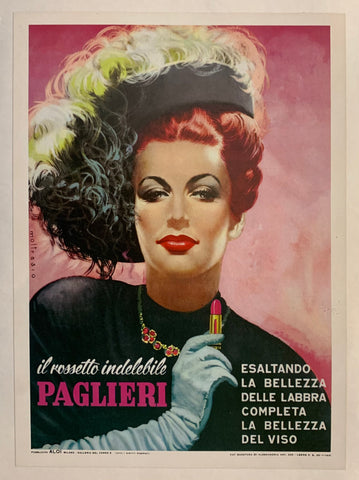 Link to  Il Rossetto Indelebile Paglieri PosterItaly, 1951  Product