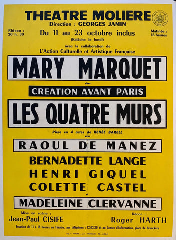 Link to  Mary Marquet Print1930  Product