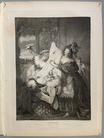 Link to  Shakespeare's Merry Wives of Windsor; Act III, Scene III1793  Product