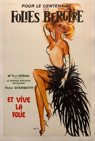 Link to  Folies Bergere Poster ✓France, 1969  Product
