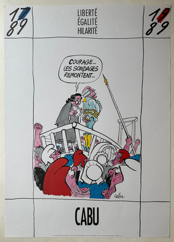 Link to  Bicentenary of the French Revolution Comic - CabuFrance, 1989  Product