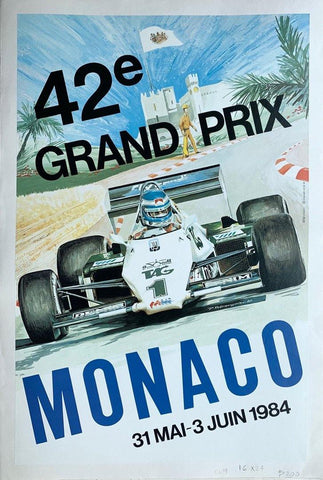 Link to  42e Grand Prix Monaco -- 31 Mai - 3 Juin 19841984  Product
