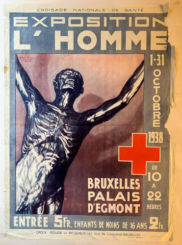 Link to  Exposition L'Homme PosterBelgium, 1938  Product