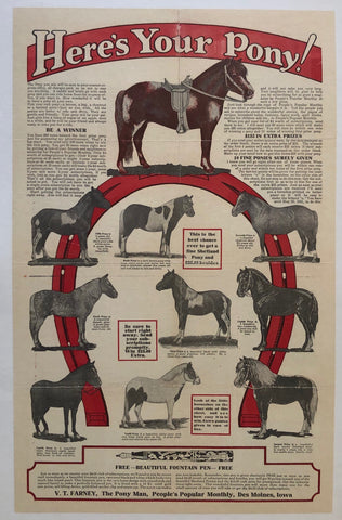 Link to  Here's Your Pony!USA, C. 1920  Product