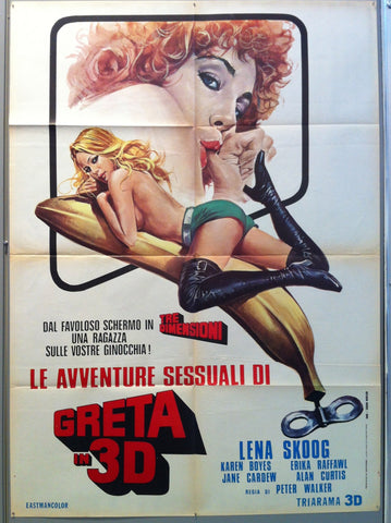 Link to  Greta in 3D Film PosterItaly, 1972  Product