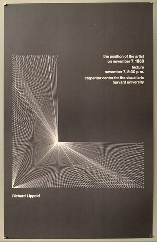 Link to  The Position of the Artist Lecture PosterU.S.A., 1968  Product
