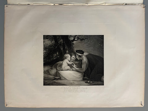 Link to  Nursed by Tragedy and Comedy Engraving1803  Product