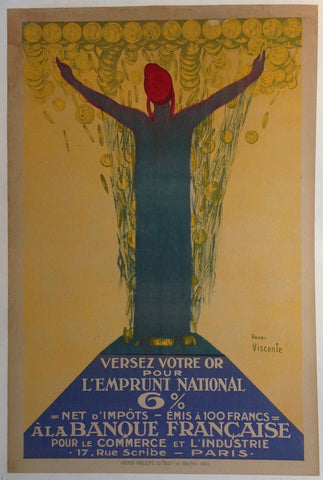 Link to  Versez Votre Or Pour L'Emprunt National 6%1917  Product