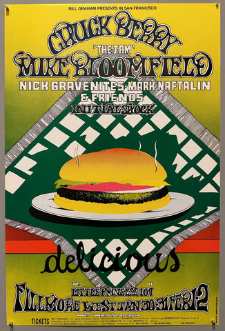 Link to  Mike Bloomfield Fillmore West PosterUSA, 1969  Product