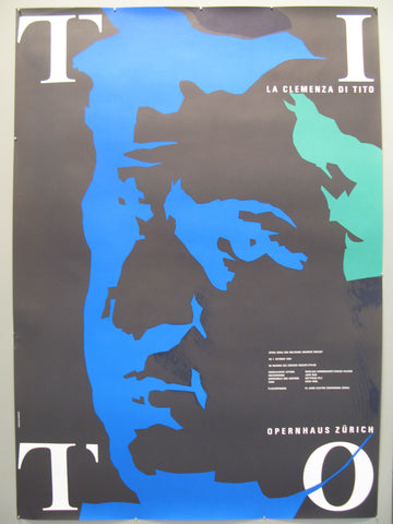 Link to  La Clemenza di Tito Swiss PosterSwitzerland, 1989  Product