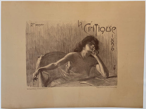 Link to  La Critique 1896France, 1896  Product