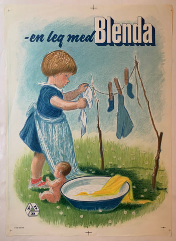 Link to  En Leg Med Blenda PosterDenmark, 1955  Product