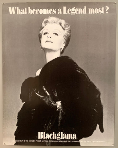Link to  What Becomes a Legend Most? Angela Lansbury Blackglama PosterU.S.A., c. 1979  Product