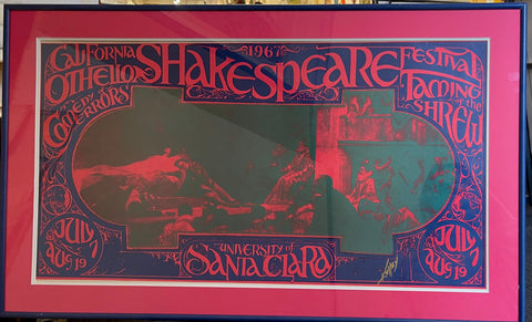 Link to  California Shakespeare Festival Framed PosterU.S.A., 1967  Product