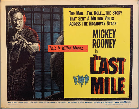 Link to  The Last Mile Film PosterU.S.A FILM, 1958  Product