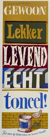 Link to  Gewoon Lekker Levend Echt toneel!Netherlands, C. 1975  Product