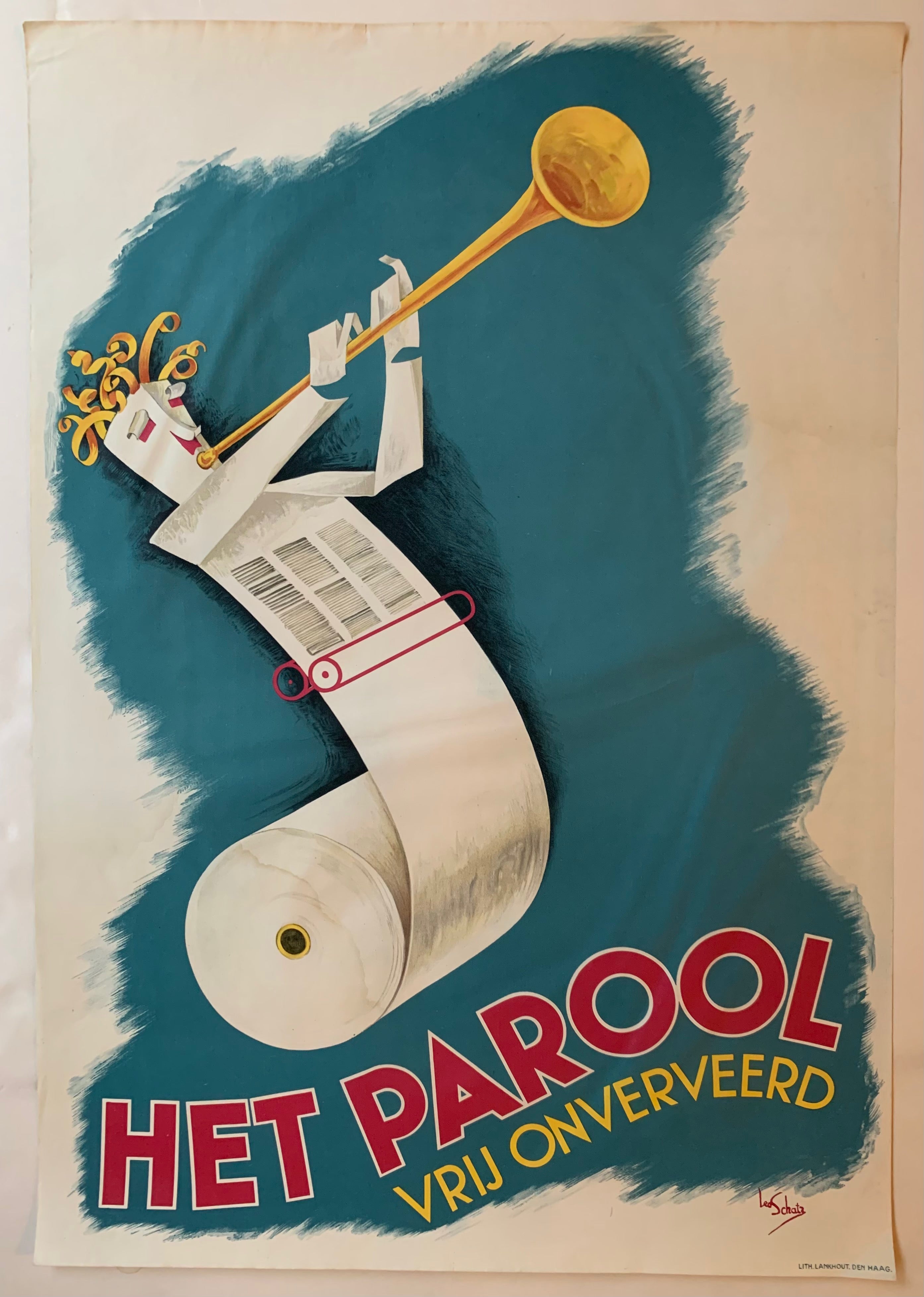 Parool Het Parool Poster – Poster Museum